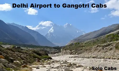 delhi airport to gangotri cabs